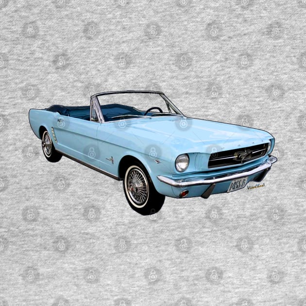 64 65 Ford Mustang Convertible Generation One by vivachas